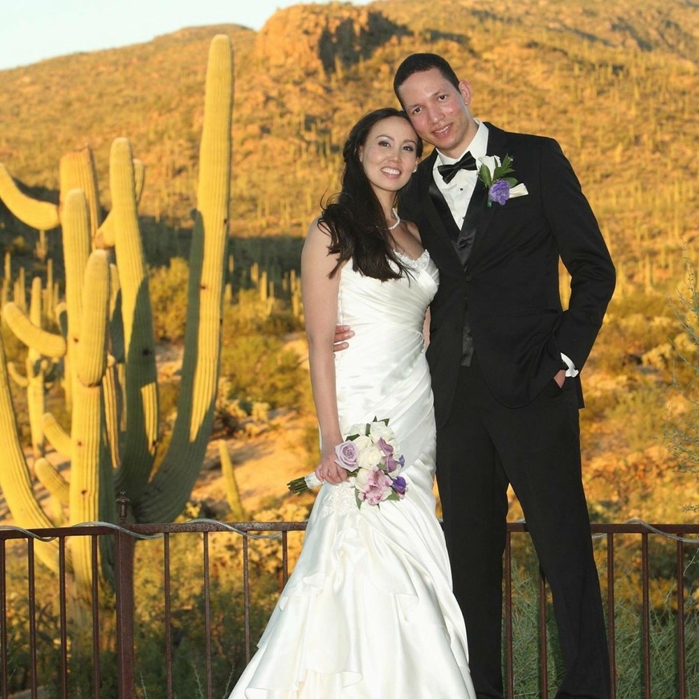 Staples wedding dress